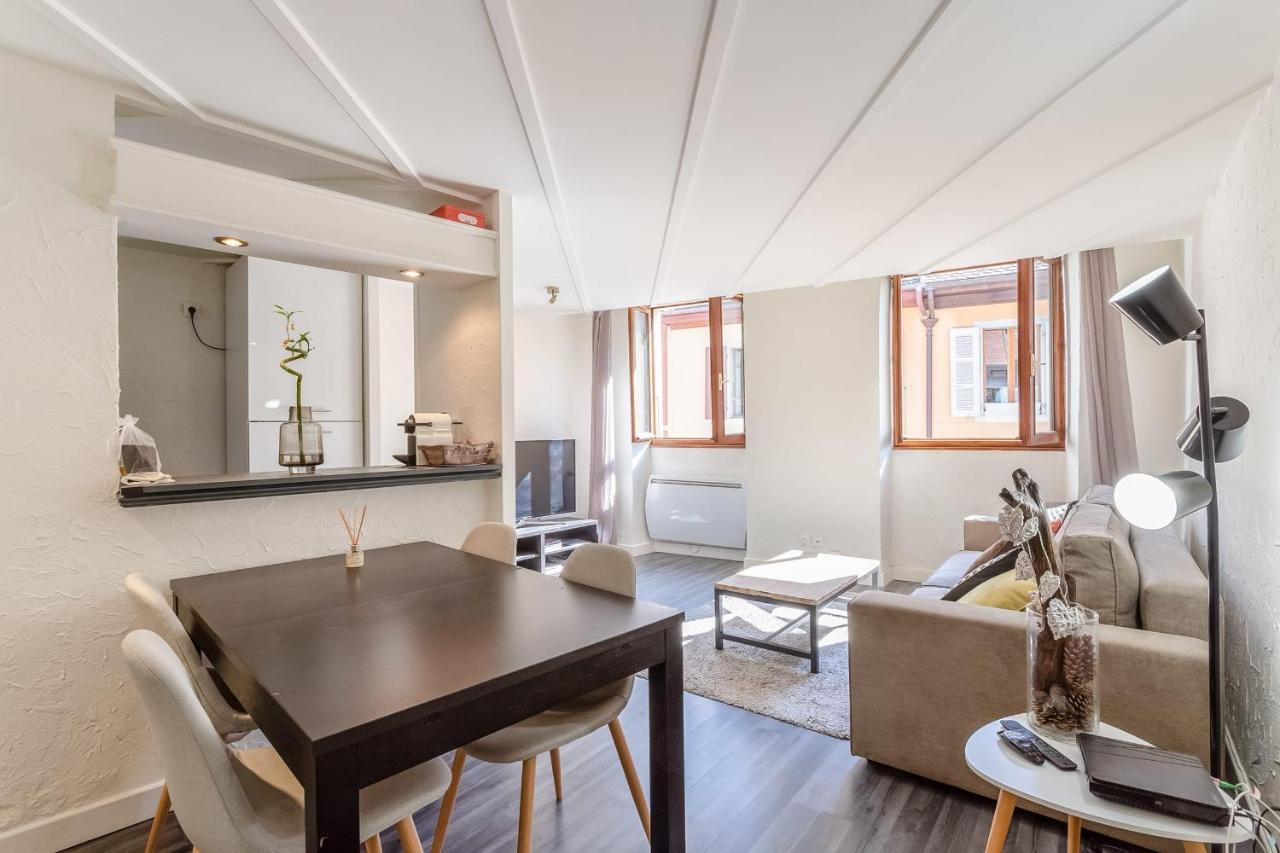 Le Saint Jean - Appartement Rue Carnot Pour 2 - 4 Pers Annecy Dış mekan fotoğraf